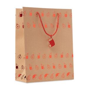 Kraft paper gift bag